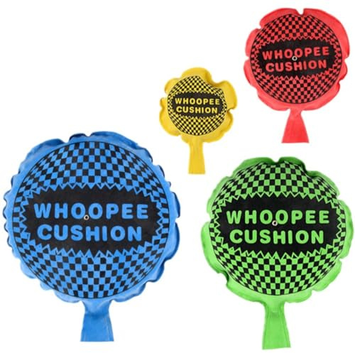 ASQzhuLIWing 2 pieces fart pads Children's fart pads Prank toys that make fart sounds Suitable for April Fool's Day Halloween prank toys Party bag filling（Random Color）
