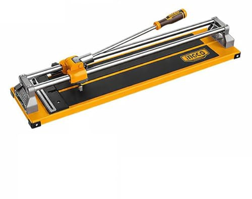 Ingco Htc04601 Tagliapiastrelle Manuale Taglio Max 600 x 14 mm Taglio Dritto e Diagonale Lama con Placcatura in Titanio