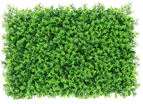 Xoeryoy Panneau de haie Artificielle, Mur végétal, clôture en Faux Lierre, écran de pelouse Artificielle, Toile Fond décorative, Vert asperge