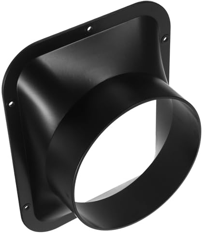 NIYANGLE Connettore Flangia Rettangolare in ABS per Tubo Aria, Resistente Alta Pressione, Versatile per Installazioni Canalizzazione Industriale