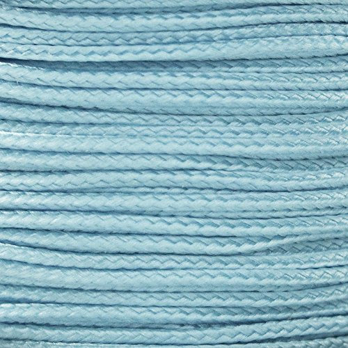 Mikroschnur (hellblau, 32 m) – Spule geflochtener Schnur