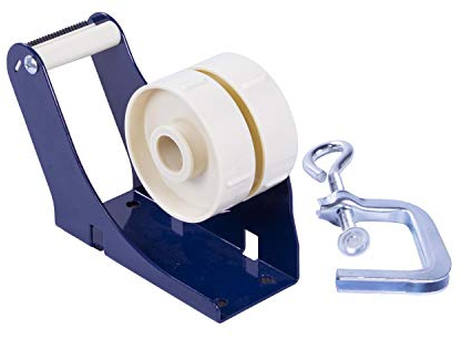 Ropipack Klebebandabroller Packband Handabroller mit Tischzwinge für 50 mm Klebeband