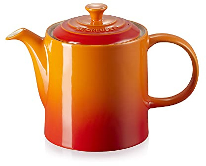 Le Creuset Grand tekanna, emaljerat stengods, 1,3 liter, serverar 4 koppar, vulkanisk