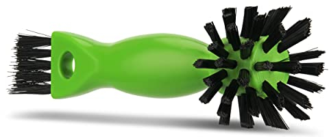 REV Brosse de Nettoyage pour Prise de Courant, Brosse de vidange, Brosse multiprise, Brosse à Joints, Verte