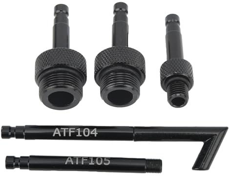 ATF-Einfülladapter, 5 Stück ATF-Automatikgetriebeöl-Einfülladapter 2 Ersatz aus Aluminiumlegierung für AISIN 09G 01J CVT-Getriebe