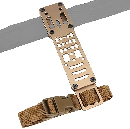 Modulares Metall-Pistolenholster QSLAdapter,Kompatibel QLS Plattform,Tactical Leg Drop Mid-Ride G-Code Adapter