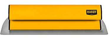 HARDY WORKING TOOLS Gipsspachtel 40 cm - Flächenspachtel aus Rostfreiem Stahl - Spachtel Werkzeug - Japanspachtel - Wandwerkzeuge - Malerspachtel - Profi Fassadenspachtel zum Spachteln, Verputzen