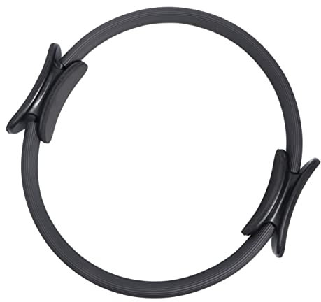 MUSISALY Pilates Yoga Kreis Widerstandsring Aus Langlebigem Material Schwarz Mit Yoga Balance Funktion Für Damen Fitness Zubehör Und Gym Workout