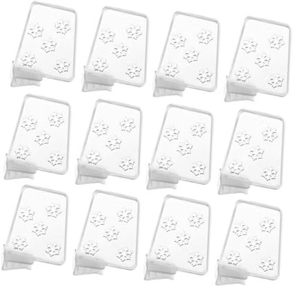 jojofuny 20pcs Refrigerator Side Door Divider and Freezer Partition Board, Clip-on Replaceable Fridge Drawers Separator for Food Storage and Fridge Organization