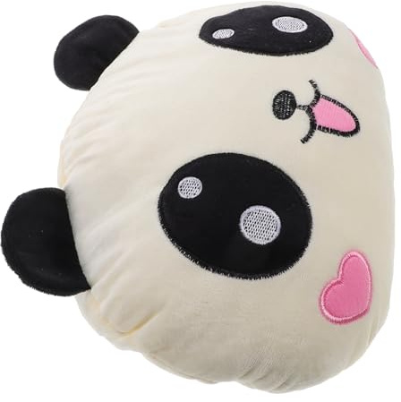 TOPPERFUN Niedliches Panda Wanderkissen für Nacken Reisen im Flugzeug oder Auto Weiches Nackenkissen mit Abnehmbarem Bezug für Frau