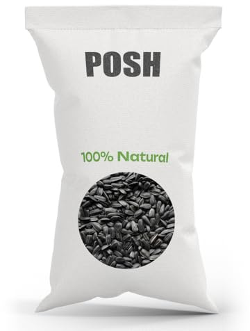 Graines de tournesol - Noir - 15 kg - Nourriture pour oiseaux sauvages - Pour toutes les saisons