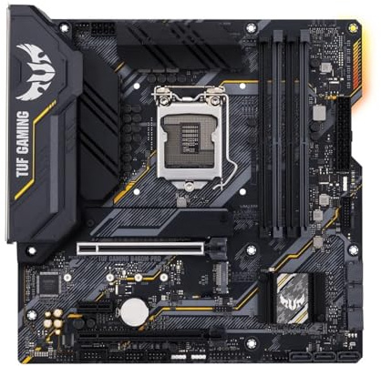 WLTDYZZLDN Scheda Madre Fit for ASUS TUF Gaming B460M PRO mATX Intel B460 DDR4, SATA 6 Gbps, USB 3.2 Gen 1 128G CPU LGA 1200 Motherboard