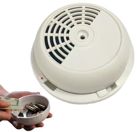 Coffre-fort secret - En forme d'alarme, cachette secrète | Compartiment pour rangement mural dissimulé, bijoux, argent, argent, argent, chambre à coucher, maison