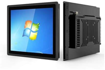 YXCPFEO 17-Zoll-Industrie-Touchscreen-Computer (kapazitiver Panel-PC, lüfterlos, IP65 wasserdicht)(I5-6200U 8G 128G)