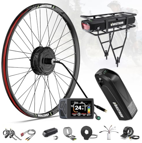 BAFANG 48V Kit Conversion Velo Electrique G020 G0900 Arriere 26 27,5 29 | 28 Kit Conversion Vélo Electrique avec Batterie et Ecran en Option - Moteur Brushless pour VTT Vélo Ville Cassette 135-142mm