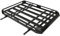 Barres de toit de voiture - Largeur réglable - Grand - En aluminium - Universel - Pour modèles SUV avec porte-bagages intégrés, jusqu'à 150 kg, 140 x 100 cm