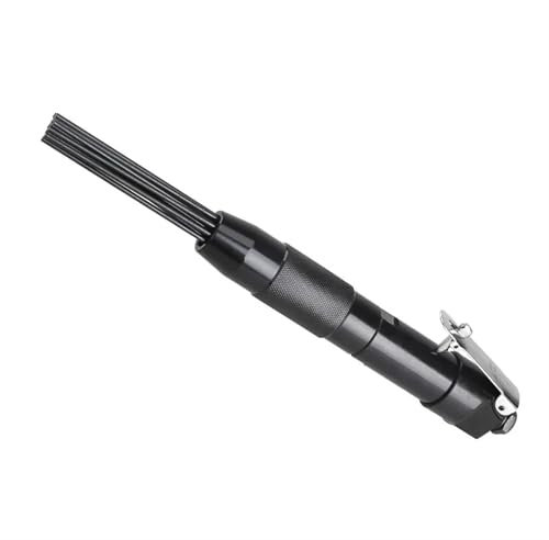 FWWQOE Pneumatisches Rostentfernungs- und Entgratungswerkzeug for Entfernen von Korrosion und Schlacke, Rostlöser, Polieren, Luftmetall-Entrostungsmaschine, Nadelentroster(WP-433(38PCSNEEDLE))