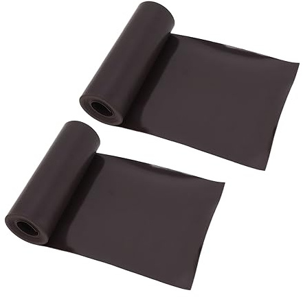 TYTOGE Pack of 2 Magnetic Fireplace Draught Excluder, Windproof, Prevents Heat Loss, Improves the Efficiency of the Fireplace Cover (91.44 x 10.16 cm)