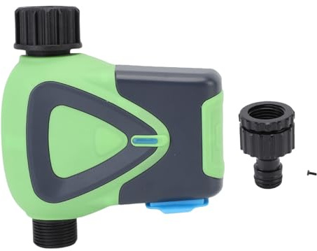 SIXRUN WiFi Wassertimer, 5.0 Automatischer Smart Sprinkler Controller 45 M Reichweite für den Outdoor Garden Yard Lawns Voice Control für Assistent