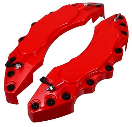 POPETPOP Copri Pinze Freno Posteriore Auto Coperture Pinze Estetiche ABS Accessori per Auto Protezione Freno Disco