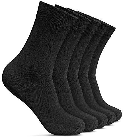 ROYALZ Business strumpor för män 5 par vardag och fritid plagg herrstrumpor lång 5-pack