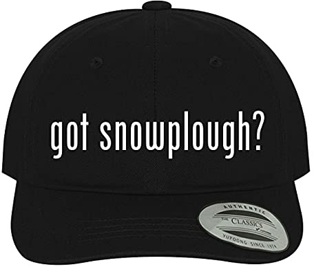 got Snowplough? - Soft Black Dad Hat Baseball Cap, One Size