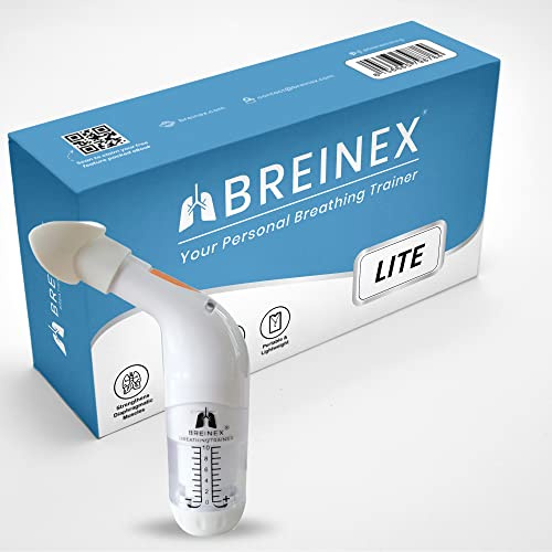 Model: People with Weaker Lungs | Breathing Exerciser and Lung Expansion | Remove Mucus | Adjustable Resistance | Hand-Held Breathing Trainers