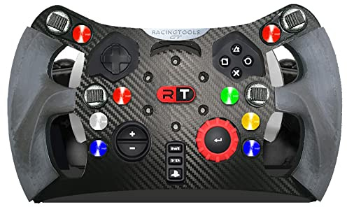 RacingTools Lenkradkranz GT für Logitech G29/G923 – Simracing Lenkrad-Ersatz, Starre Monoblock-Bauweise