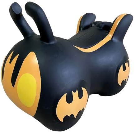GERARDO'S Spielzeug Mein Erster Hüpfender Batmobile Space Hopper für Kleinkinder und Kinder, Hüpfball zum Aufpumpen, Drinnen und Draußen Spaßiges Spielen, Ab 12 Monaten+