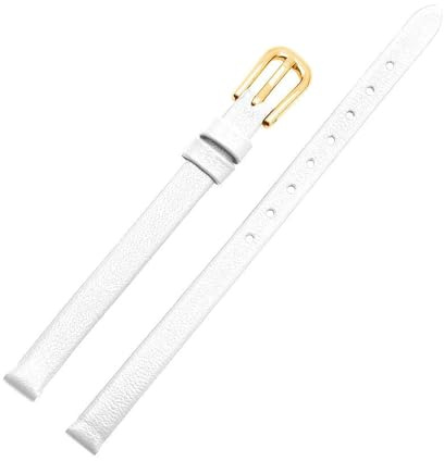 Waikub Cinturino per orologio da donna in pelle, cinturino per orologio di piccole dimensioni, 6mm, 8mm, 10mm, 12mm, 14mm, 16mm, cinturino per orologio.