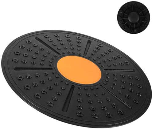 YARNOW Gleichgewichtstrainingsgerät Stehpult-balance-board Balance-halbballbrett Halbball-balancetrainer Halbkreis-gymnastikball Halbausgleichswerkzeug Pp Yoga Balance-pad Fitness