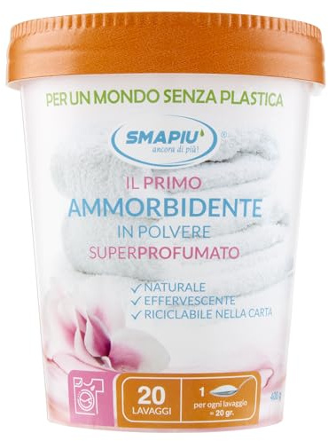 SMAPIU' AMMORBIDENTE IN POLVERE BOUQUET FLOREALE BARATTOLO 400 G