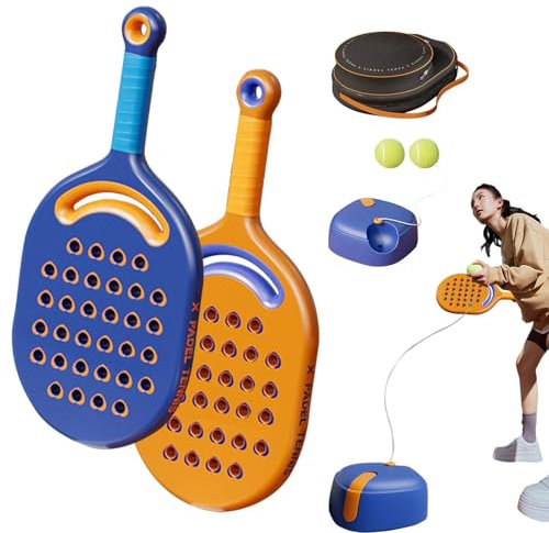Nybhyjka Tennistrainer, Solo-Tennistrainer Rebound-Ball mit Schnur | Tennis-Übungs-Solotrainer-Rebounder mit Saite,Tennis-Übungs-Rebounder-Ausrüstung, Trainingsgeräte für Erwachsene und Anfänger