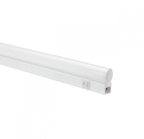 NCC-Licht LED Unterbauleuchte Cabinet Switch Weiß 120cm 14W 1680lm Tageslicht 6000K kaltweiß mit Schalter
