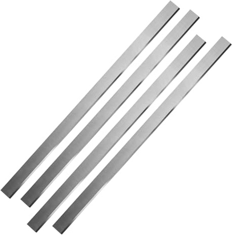 Hookurity Lames de raboteuse 20 Pouces Couteaux de dégauchisseuse électriques réaffûtables for Machine à Bois 508 × 25 × 3 mm - Lot de 4 pièces