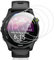Vauki 4 Piezas Protector Pantalla para Garmin Forerunner 255/255 Music 46mm Cristal Templado,9H Dureza HD Transparente Ultra Resistent Antiarañazos Sin Burbujas Vidrio Templado Película
