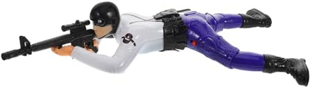 Yardwe Crawling Electric Soldier Toy Für Jungen Plastik Realistische Armee -männer Spielzeug Soldaten Set Klassische Soldaten Actionfiguren Spielzeugkinder Spielen Party -gefälligkeiten