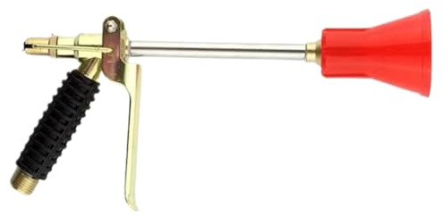 Pulverizador de agua manual, atomizador agrícola de alta presión, cobre resistente, aspersor de largo alcance, módulo de atomización de precisión, para irrigación de jardinería trasera, 20 x 12 cm, 30