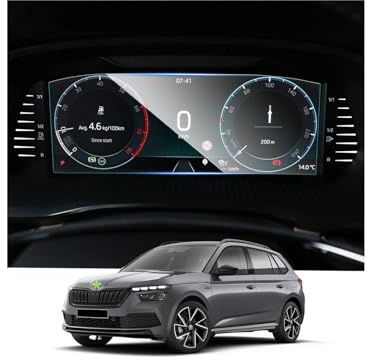 RUIYA Compatibile con Skoda Kamiq | Scala 2020-2025 2026 | Fabia Mk4 2022-2025 2026 10,25 Pellicola Protettiva per Cockpit, Protettiva per Display Cockpit Proteggi Schermo Kamiq Accessori