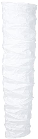 Homoyoyo Paralume per Lampada da Terra in Carta Bianca, Design Nordico Semplice, Paralume per Comodino e Soggiorno, Copertura Decorativa per Illuminazione Domestica, Effetto Luce Diffusa