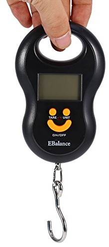 Fdit - Báscula digital portátil para equipaje (LCD, 50 kg/10 g)