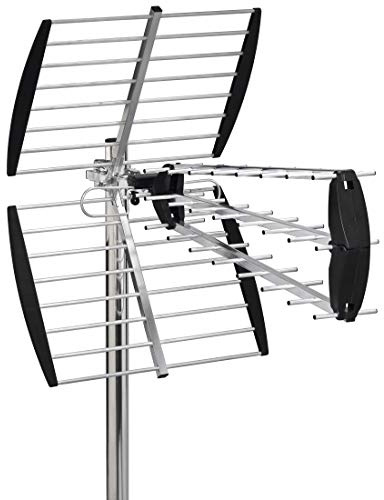 Thomson ANT2218 DVB-T/DVB-T2-Außenantenne, max. Reichweite 50 km