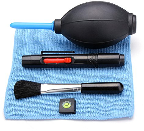 Werse 5 In 1 Kamera Reinigung Kit Blitzschuh Geist Objektiv Pen Air Blowing Tuch