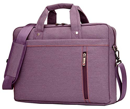 HotYou Sacoche en Ordinateur Portable, Serviettes Anti-Chocs avec Multi-Fonctionnel Sac à 15 pour Tablette/PC Ordinateur Portable/Chromebook/Macbook/Ultrabooks, Version 1 Violet