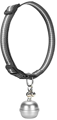 Wincal Pets G15 Husdjursklocka Mini GPS-Spårare - IP67 Vattentät Magnetisk Laddningsspårningsenhet, Lokaliseringskrage för Katter (Zilver)