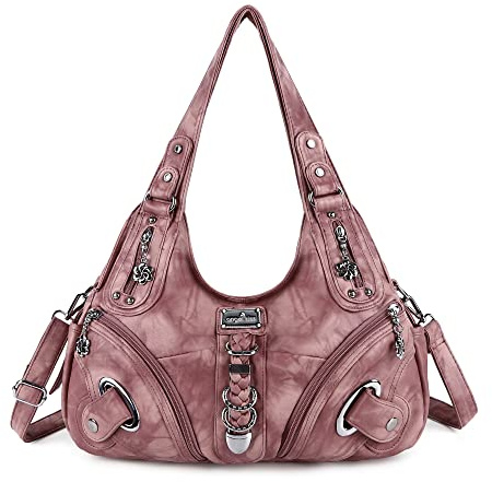 Angelkiss Hobo Geldbörsen und Handtaschen für Damen, Umhängetasche, groß, für den täglichen Gebrauch