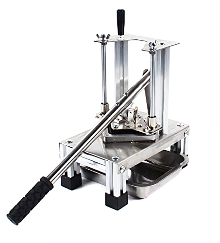 Coupe-frites en acier inoxydable avec 3 lames Argenté