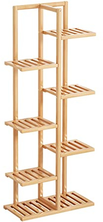 AFLCIO 7 Ebenen Pflanzenständer Outdoor Indoor Blumenständer Pflanzenregal Leiterregale Eckpflanzgestelle