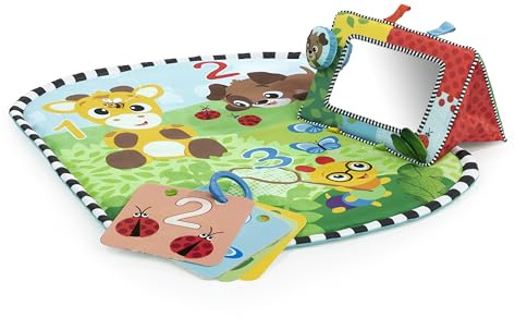 Baby Einstein Discovery Garden Spegle Time Rug med ansiktet ner 0–6 månader multisensorisk