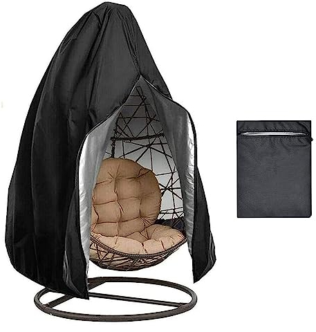 Hängesessel Abdeckung - Hängesessel Schutzhülle 115 X 190 Cm, 210D Oxford Wasserdicht, Winddicht, Anti-Staub, UV-Beständiges, Outdoor Swing Egg Chair Cover, Schutzhülle Für Patio Schaukelstuhl Hängese